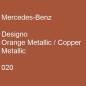 Preview: Mercedes-Benz, Designo Orange Metallic / Copper Metallic, 020.